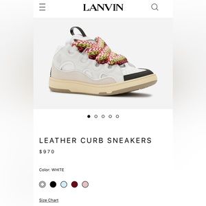 Authentic Lanvin Sneakers NWB
